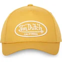 casquette-courbee-jaune-ajustable-lof-c09-von-dutch