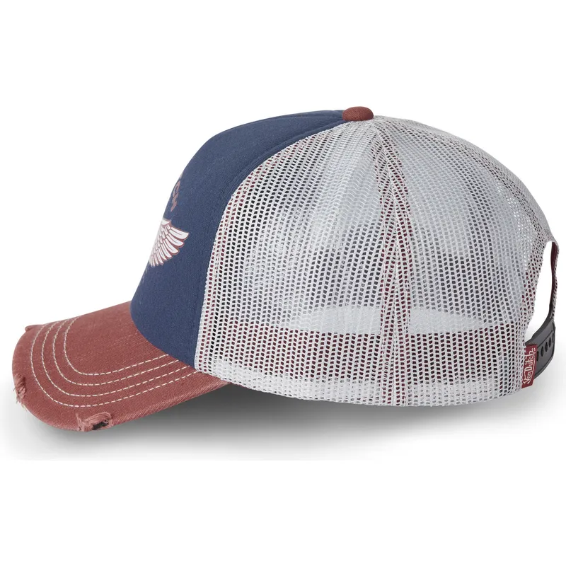 czapka-trucker-niebiesko-brazowa-crew19-od-von-dutch