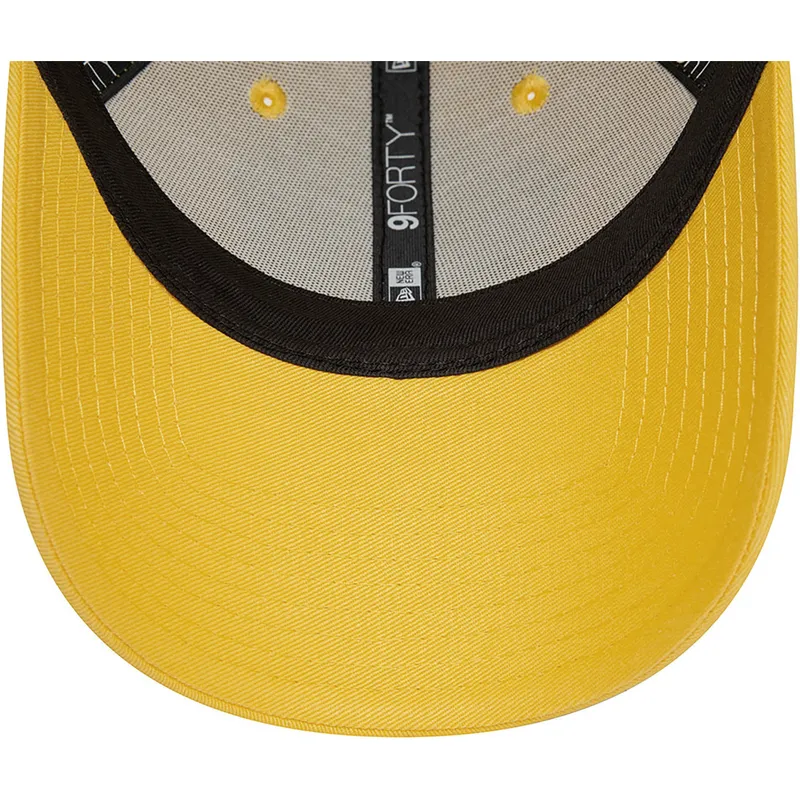 mutzen-gebogen-gelb-verstellbares-band-9forty-von-new-era