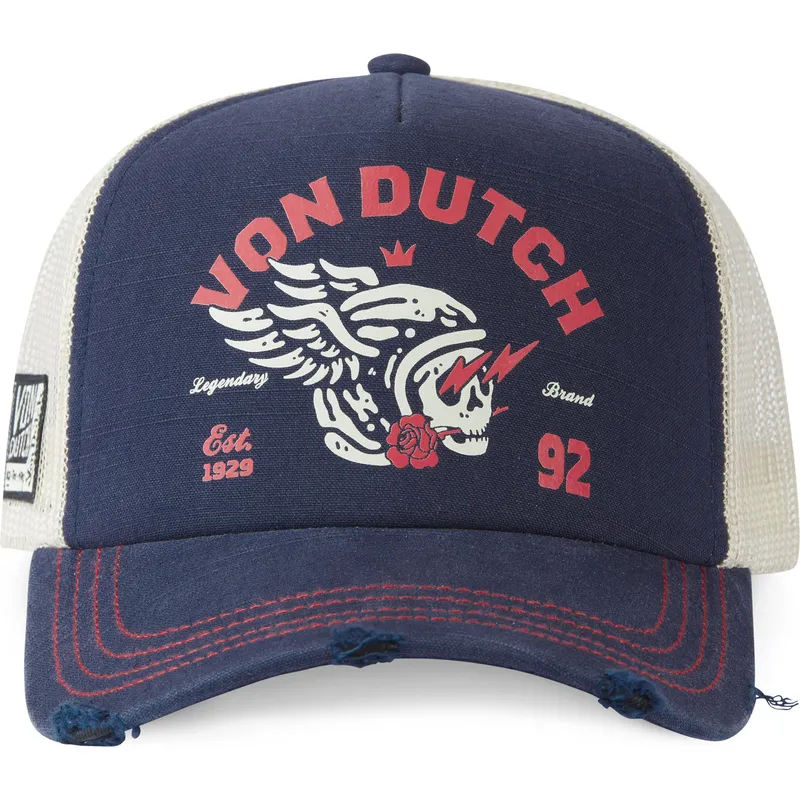 granatowa-czapka-trucker-crew16-marki-von-dutch