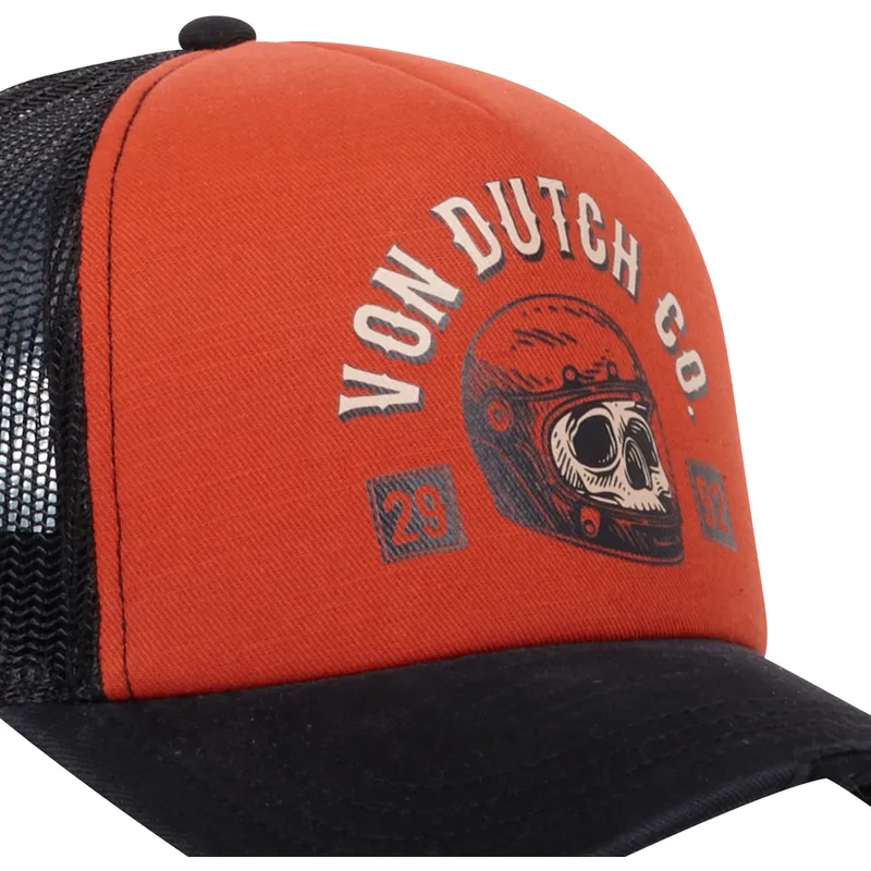 trucker-cap-orange-und-schwarz-crew17-von-von-dutch