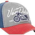 cappellino-curvo-grigio-blu-e-rosso-regolabile-mot-di-von-dutch