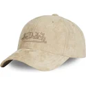 casquette-courbee-beige-ajustable-sue-e-von-dutch