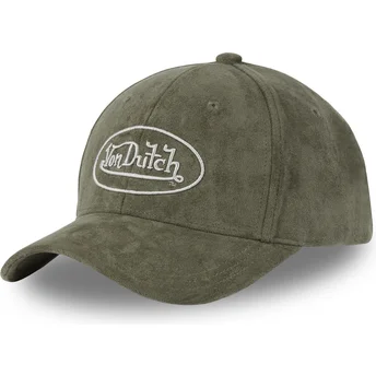 Casquette courbée verte ajustable SUE K Von Dutch