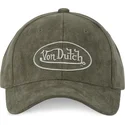 casquette-courbee-verte-ajustable-sue-k-von-dutch