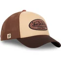 cappellino-trucker-marrone-terrylog01-di-von-dutch