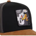 gorra-curva-negra-y-marron-snapback-bugs-bunny-y-pato-lucas-loo10-bad-looney-tunes-de-capslab