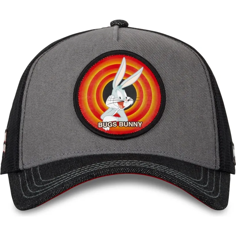 graue-und-schwarze-trucker-kappe-bugs-bunny-loo10-vbu-looney-tunes-von-capslab