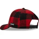 snapback-kappe-in-rot-und-schwarz-mit-gebogenem-schirm-tom-taj5-tj6-looney-tunes-von-capslab