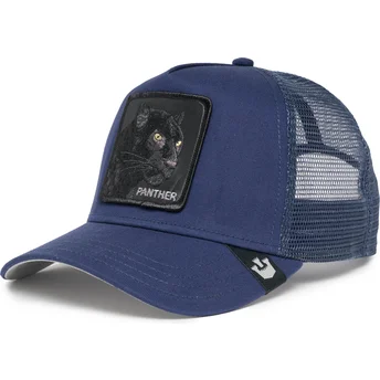 trucker-cap-marineblau-panther-the-black-panther-the-farm-von-goorin-bros