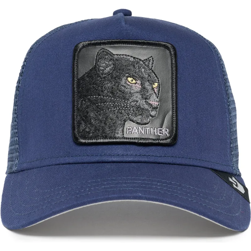 trucker-cap-marineblau-panther-the-black-panther-the-farm-von-goorin-bros