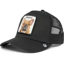 schwarze-trucker-kappe-mit-franzosischem-bulldoggen-motiv-the-french-frenchie-the-farm-von-goorin-bros