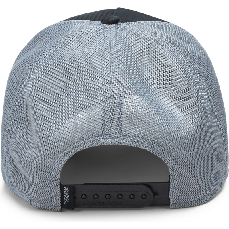 trucker-cap-schwarz-und-wolfsgrau-gb2-lone-wolf-the-rocker-the-farm-von-goorin-bros