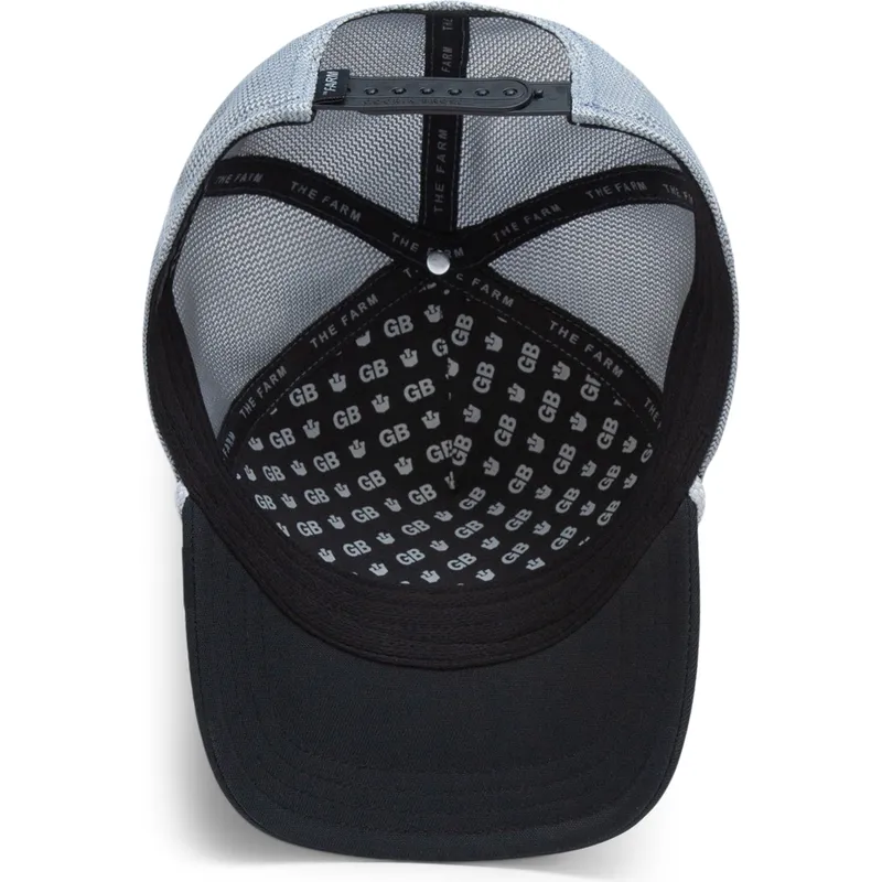 trucker-cap-schwarz-und-wolfsgrau-gb2-lone-wolf-the-rocker-the-farm-von-goorin-bros