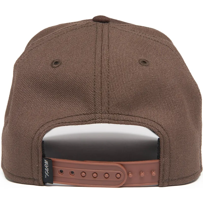 mutzen-gebogen-braun-snapback-the-farm-von-goorin-bros mutzen-gebogen-braun-snapback-the-farm-von-goorin-bros