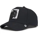 cappello-curvo-nero-snapback-pantera-black-panther-field-100-all-season-wool-the-farm-di-goorin-bros