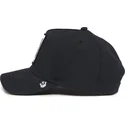 svart-bojd-snapbackkeps-panter-black-panther-field-100-all-season-wool-the-farm-fran-goorin-bros