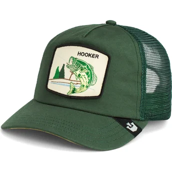 Casquette trucker verte poisson Hooker Large Mouth Park Range The Farm Goorin Bros.