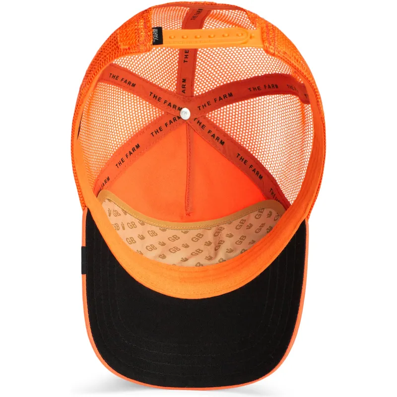 orangefarbene-trucker-kappe-ente-game-maybe-park-range-the-farm-von-goorin-bros