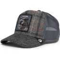 gorra-trucker-grau-panther-moon-panther-uk-plaid-the-farm-von-goorin-bros