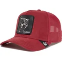rote-trucker-kappe-toro-raging-the-suede-rager-the-farm-von-goorin-bros