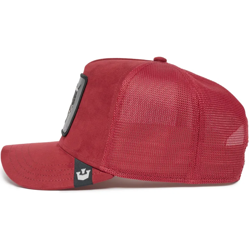 trucker-cap-rot-stier-raging-the-suede-rager-the-farm-von-goorin-bros