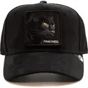 schwarze-trucker-kappe-panther-the-suede-panther-blacked-out-the-farm-von-goorin-bros