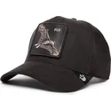 gorra-trucker-nera-pipistrello-fly-the-suede-bat-blacked-out-the-farm-di-goorin-bros