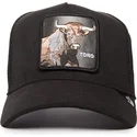 casquette-trucker-noire-the-suede-bull-blacked-out-the-farm-goorin-bros