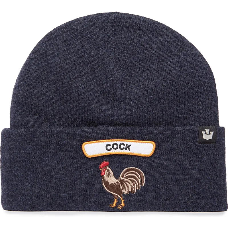 bonnet-bleu-marine-coq-soft-rock-cock-classic-knit-the-farm-goorin-bros