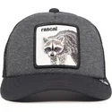 gorra-trucker-gris-para-nino-mapache-rascal-racacoonie-the-farm-de-goorin-bros