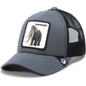 casquette-trucker-grise-pour-enfant-mammouth-mammoth-fuzzy-trunk-extinct-the-farm-goorin-bros