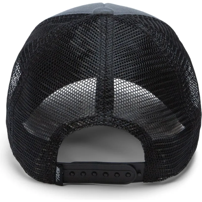 graue-trucker-kappe-fur-kinder-mammut-mammoth-fuzzy-trunk-extinct-the-farm-von-goorin-bros