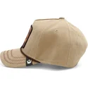 czapka-z-daszkiem-jasnobrazowa-snapback-z-niedzwiedziem-bear-bare-duck-canvas-the-farm-od-goorin-bros