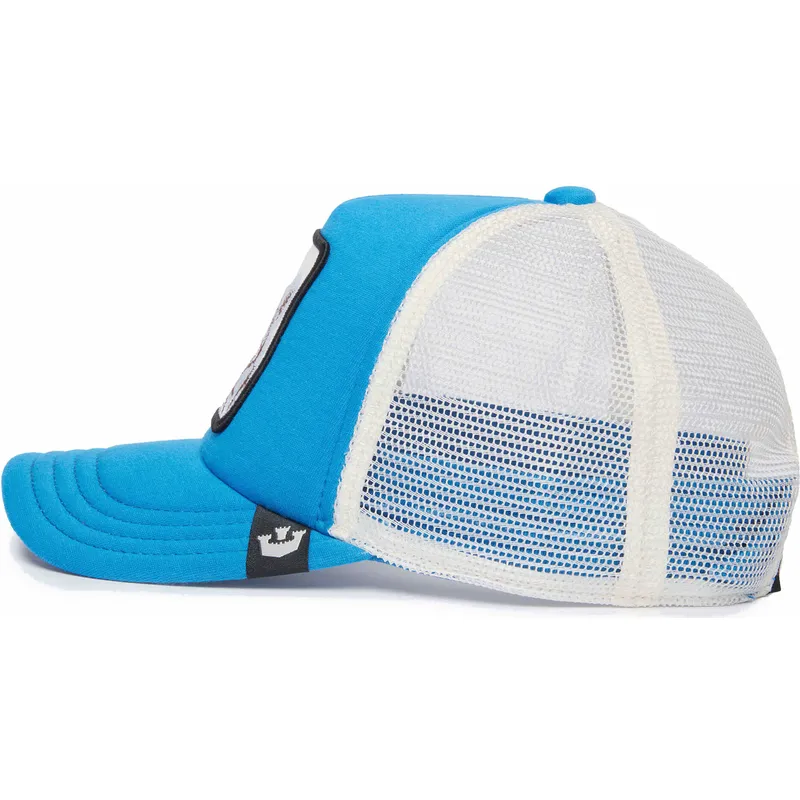 trucker-cap-blau-und-weiss-fur-jungen-tiger-wild-stripes-the-farm-von-goorin-bros