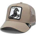 gorra-trucker-beige-caballo-the-stallion-the-farm-de-goorin-bros