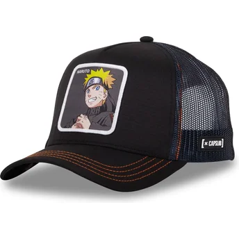 Cappellino trucker nero Naruto GRP di Capslab