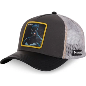 Cappellino trucker nero e grigio Batman REV DC Comics di Capslab