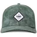 cappellino-verde-snapback-con-visiera-curva-truefit-changer-di-djinns