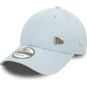 9forty-new-era-pin-verstellbare-hellblaue-kappe