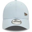 9forty-new-era-pin-verstellbare-hellblaue-kappe