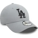 verstellbare-graue-9forty-seasonal-infill-kappe-der-los-angeles-dodgers-mlb-von-new-era