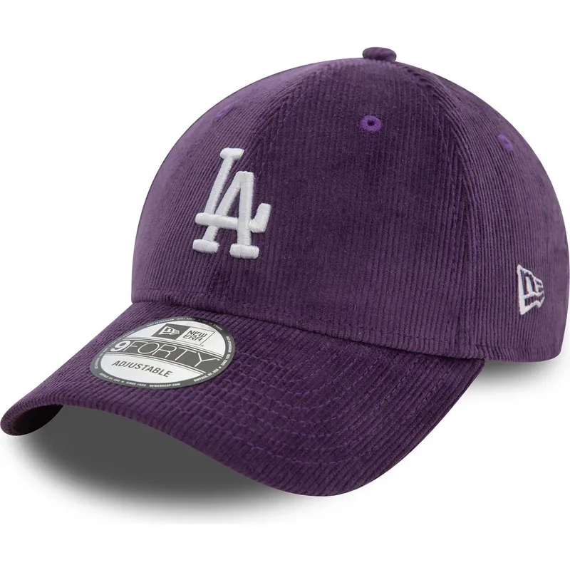 mutzen-gebogen-violett-verstellbares-band-9forty-cord-der-los-angeles-dodgers-mlb-von-new-era mutzen-gebogen-violett-verstellbares-band-9forty-cord-der-los-angeles-dodgers-mlb-von-new-era