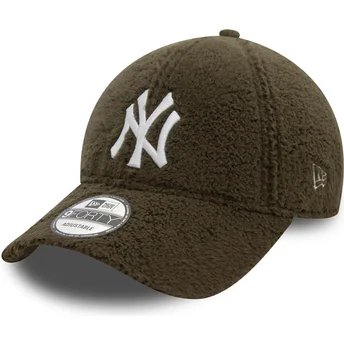 Grüne verstellbare 9FORTY Kappe Borg der New York Yankees MLB von New Era