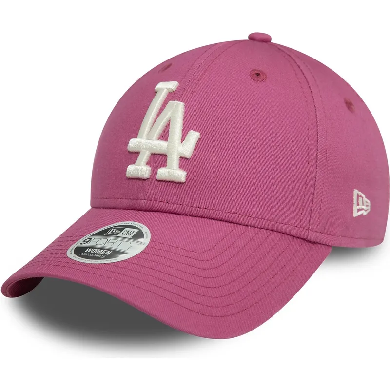 mutzen-gebogen-rosa-verstellbares-band-9forty-league-essential-der-los-angeles-dodgers-mlb-von-new-era mutzen-gebogen-rosa-verstellbares-band-9forty-league-essential-der-los-angeles-dodgers-mlb-von-new-era