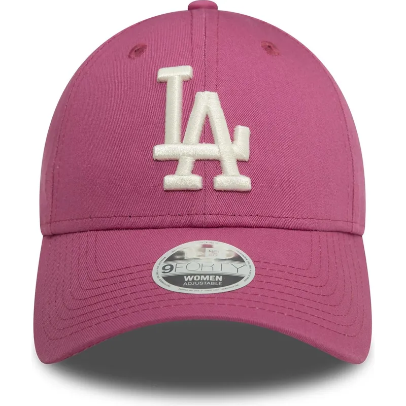 mutzen-gebogen-rosa-verstellbares-band-9forty-league-essential-der-los-angeles-dodgers-mlb-von-new-era mutzen-gebogen-rosa-verstellbares-band-9forty-league-essential-der-los-angeles-dodgers-mlb-von-new-era