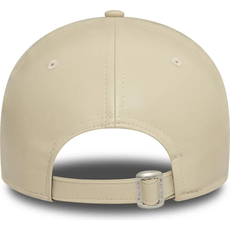mutzen-gebogen-beige-verstellbares-band-9forty-midi-pu-der-new-york-yankees-mlb-von-new-era mutzen-gebogen-beige-verstellbares-band-9forty-midi-pu-der-new-york-yankees-mlb-von-new-era
