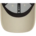 mutzen-gebogen-beige-verstellbares-band-9forty-midi-pu-der-new-york-yankees-mlb-von-new-era