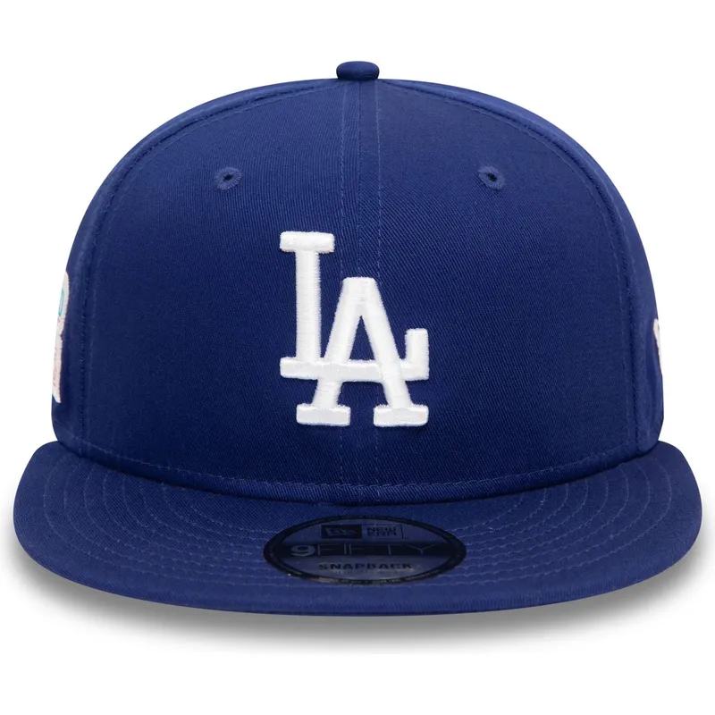 los-angeles-dodgers-mlb-new-era-9fifty-team-colour-blaue-snapback-kappe