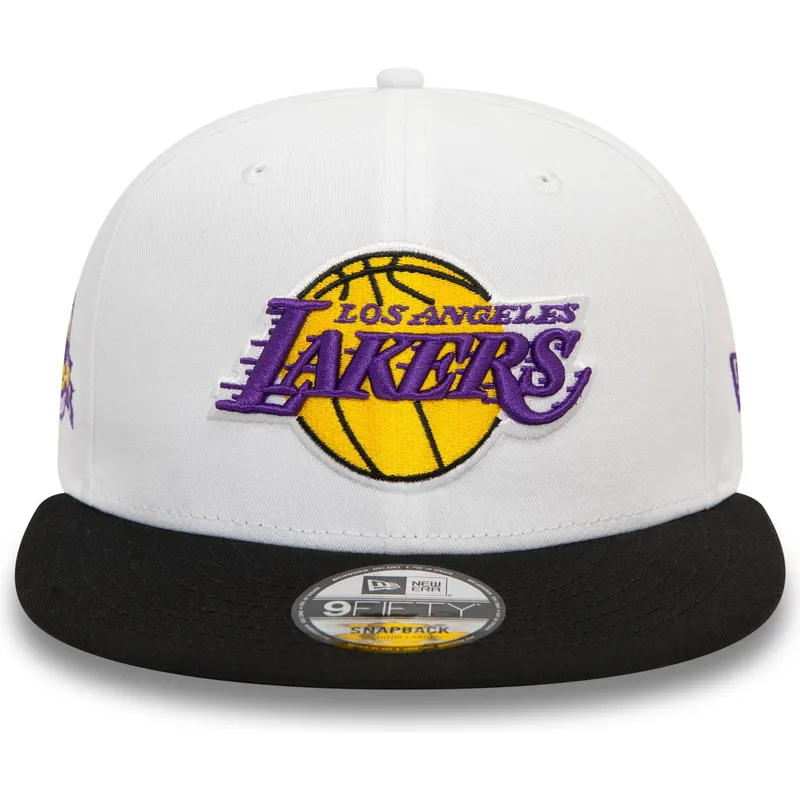 mutzen-flach-schwarz-snapback-9fifty-white-crown-patch-der-los-angeles-lakers-nba-von-new-era